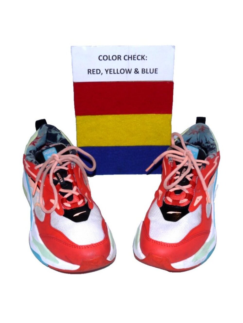 Puma RS-Fast HF multicolor women's sneakers leather & fabric 385402-01 size 9 - Picture 2 of 10